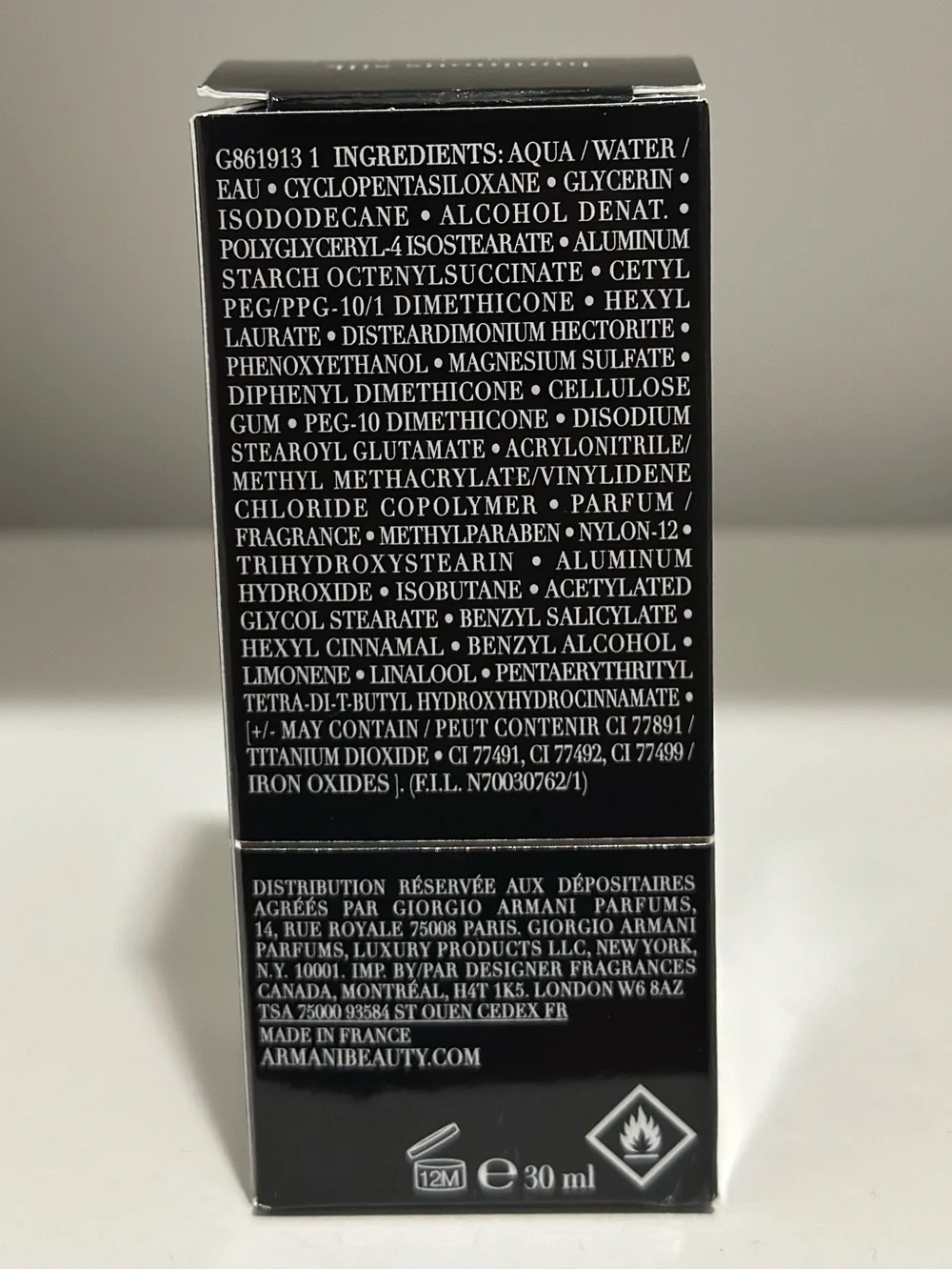 GIORGIO ARMANI LIQUID FOUNDATION